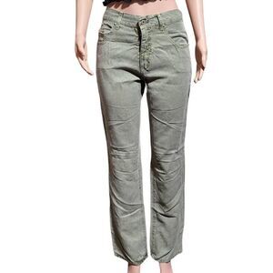 Pulp women's mid rise moss wide leg jeans /M